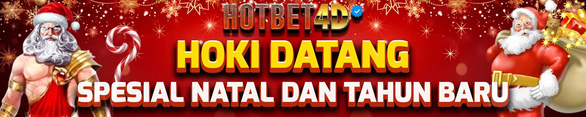 Hotbet4d | Banner Natal Dan Tahun Baru 2025